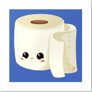 Cute Toilet Paper Posters and Art